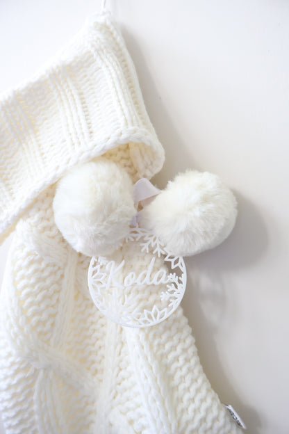 Personalised Snowflake Ornament